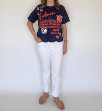Stewart Simmons - Auburn 4th Quarter Sequin Tee