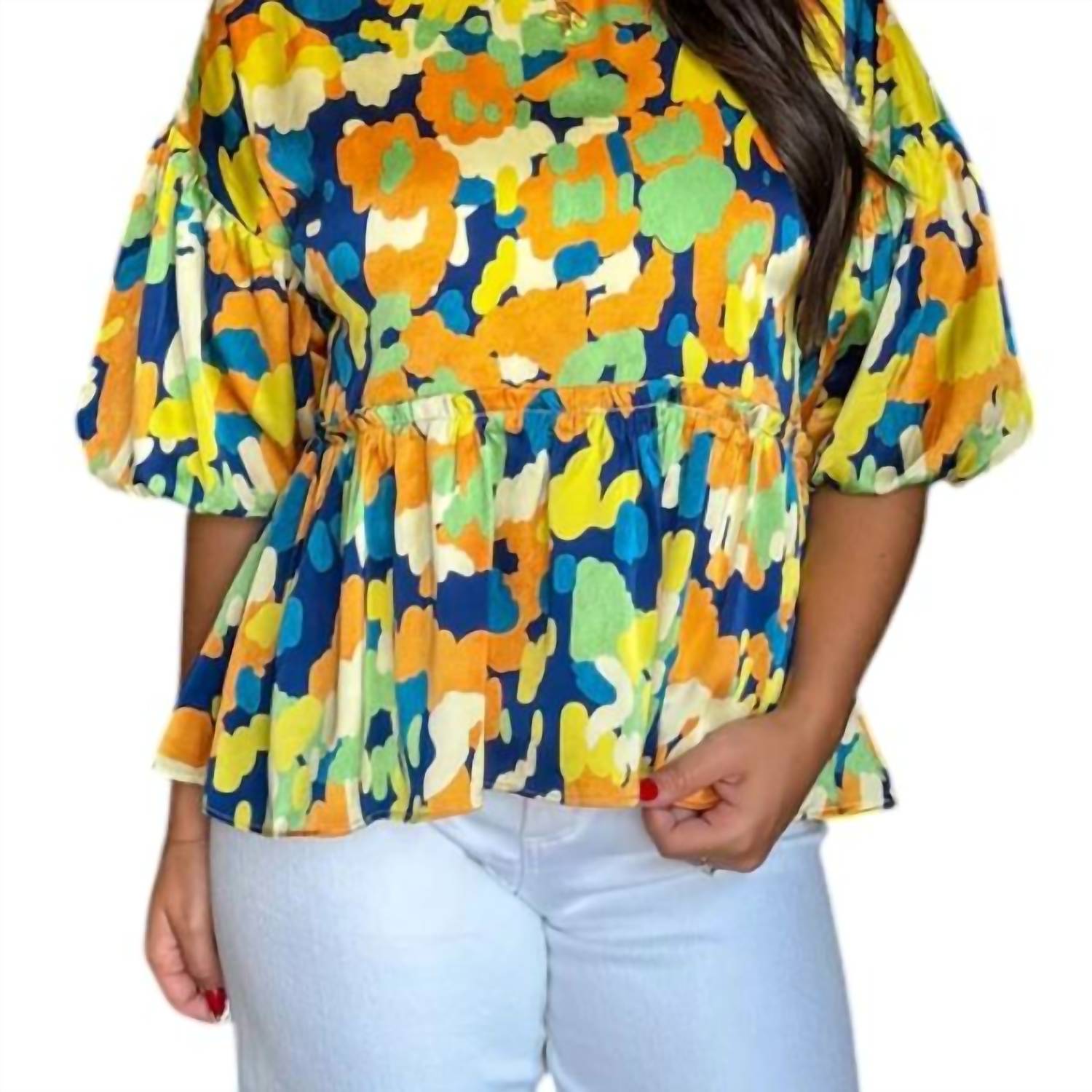 Pretty Follies - Floral Babydoll Top