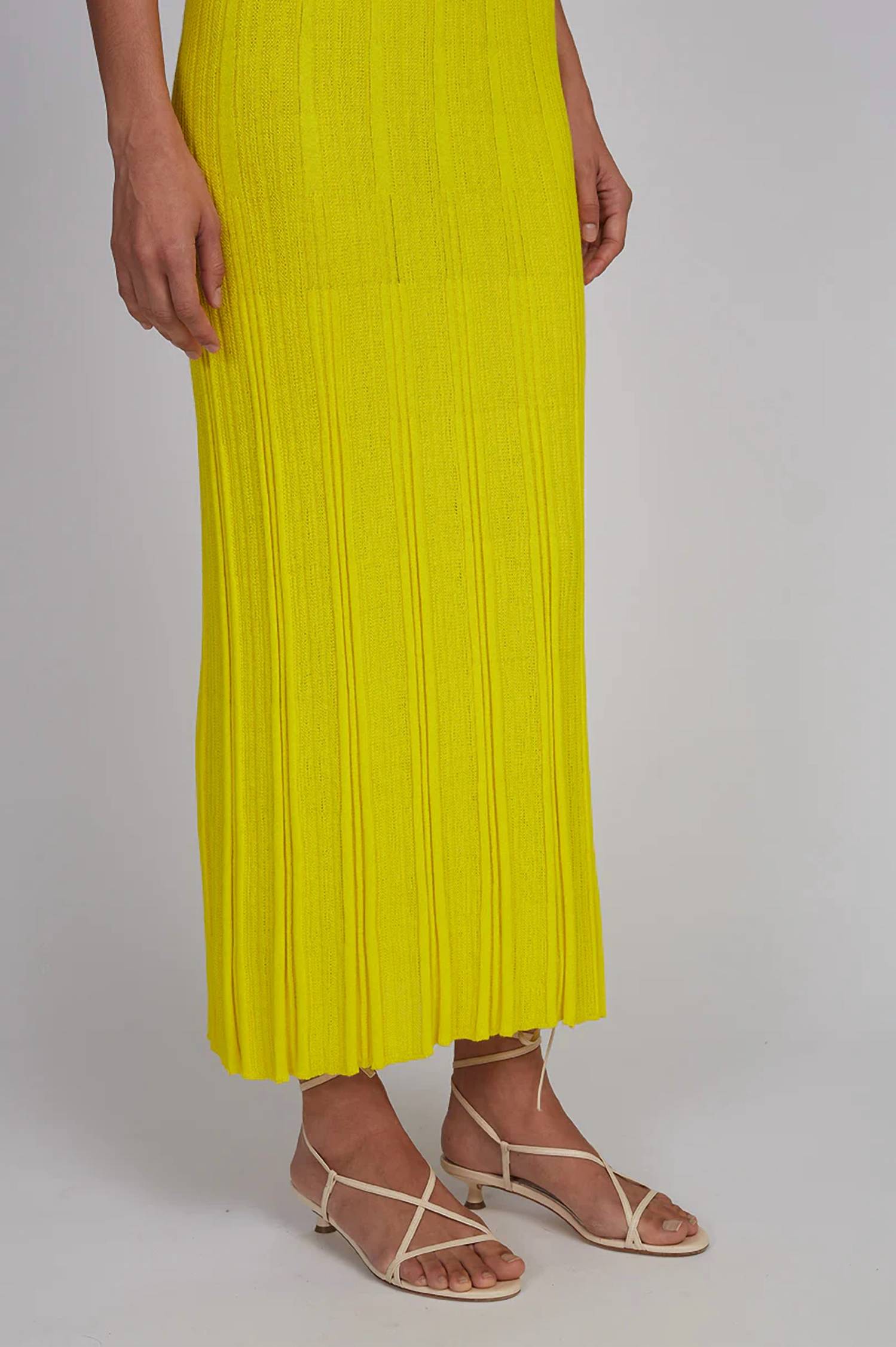 Eleven Six - Cotton Rib Tube Skirt