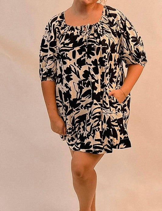 Umgee - Floral Print Dress