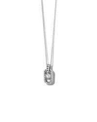 Brighton Women's Illumina Lights Allure Petite Necklace in silver - women's jewelry - detail view