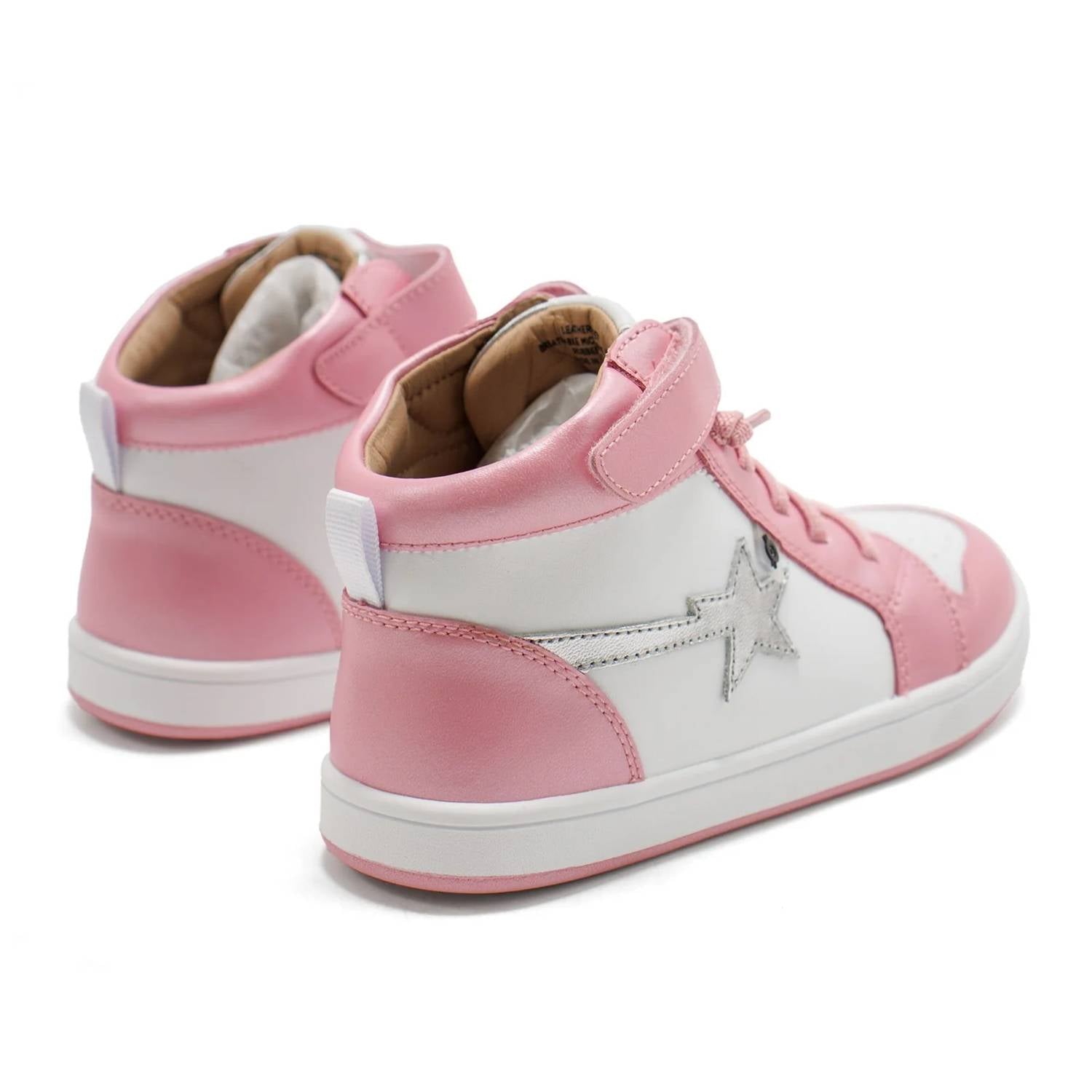 Oldsoles - Toddler's Team Star High Top Lace-up Sneakers