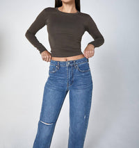 Unpublished - Debbie Step-mom High-rise Slim Fit Jeans