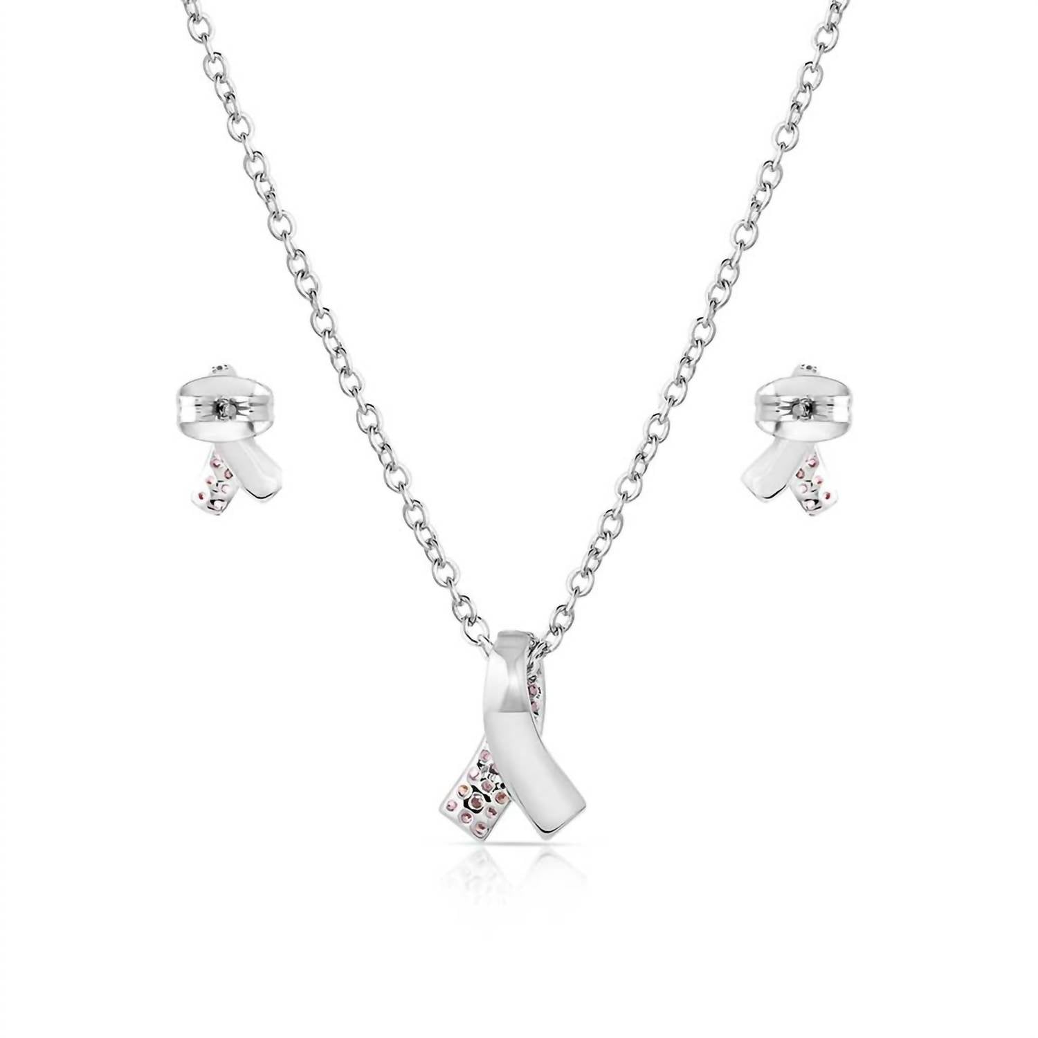 Montana Silversmiths - Women's Hope And Strength Ribbon Jewelry Set