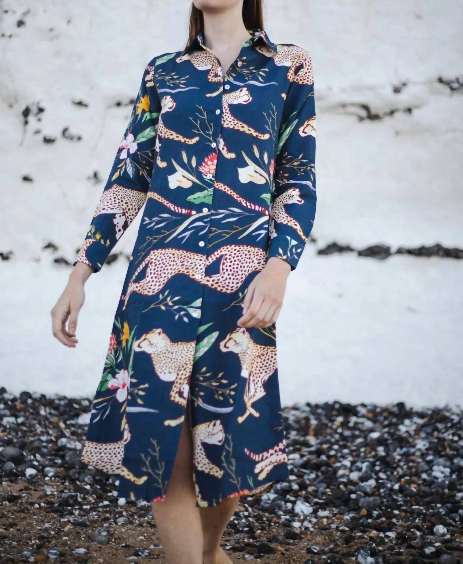 Las Surenas - Cheetah Running Tunic