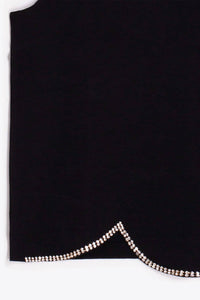 Vilagallo - Brillantes Hem Sleeveless Top