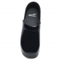 dansko WOMEN'S PROFESSIONAL CLOG in black patent - women's shoe - view 5