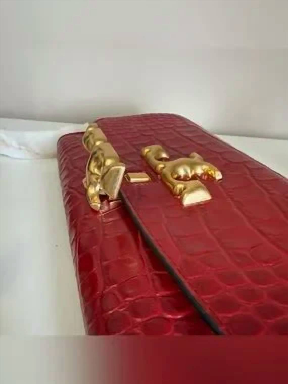 Tory Burch - Women's Eleanor Embossed Clutch