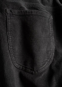 Iron & Resin Men's Saguaro Corduroy Pant in charcoal - men's pants - detail view