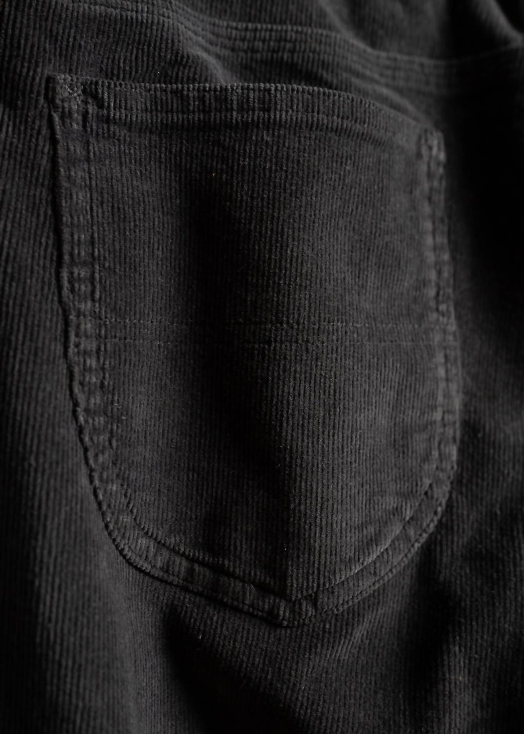 Iron & Resin Men's Saguaro Corduroy Pant in charcoal - men's pants - detail view