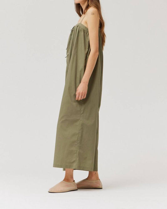 Grade & Gather - Cotton Strap Jumpsuit