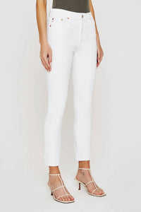 Ag Jeans - Mari Crop High Rise Slim Straight Jeans