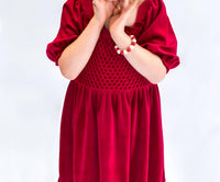Little Grey - Hand Smocked Dress