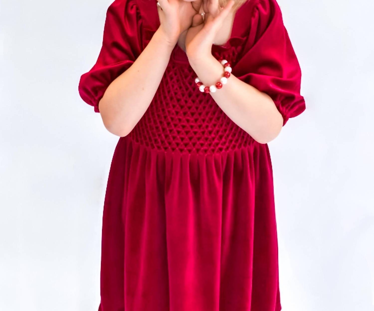 Little Grey - Hand Smocked Dress