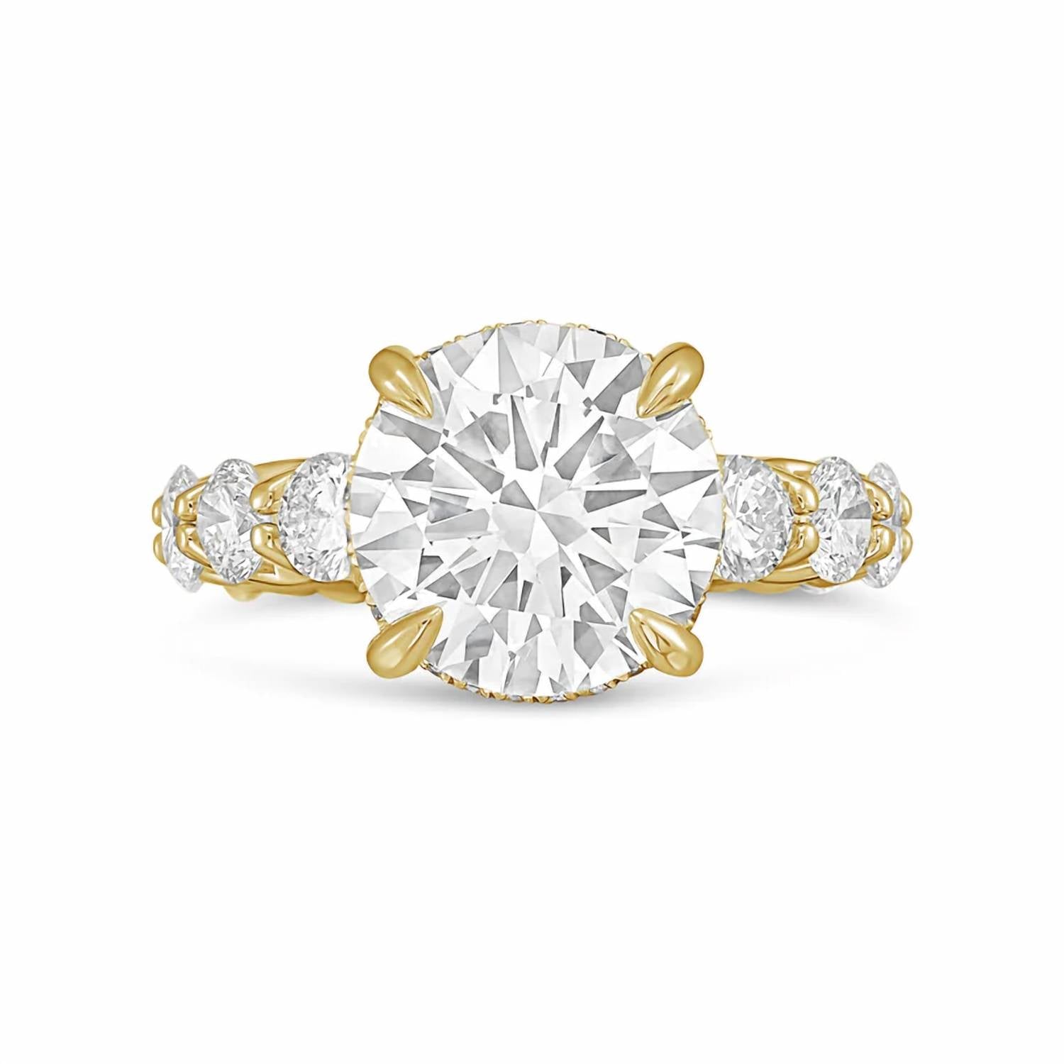 Diana M Jewels - Women's Round Lab-Grown Diamond Fashion Ring (20.00 Ct) - Signature