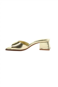 CHINESE LAUNDRY Women's Liinda Block Heel Slide Sandal in gold - women's sandal - view 5