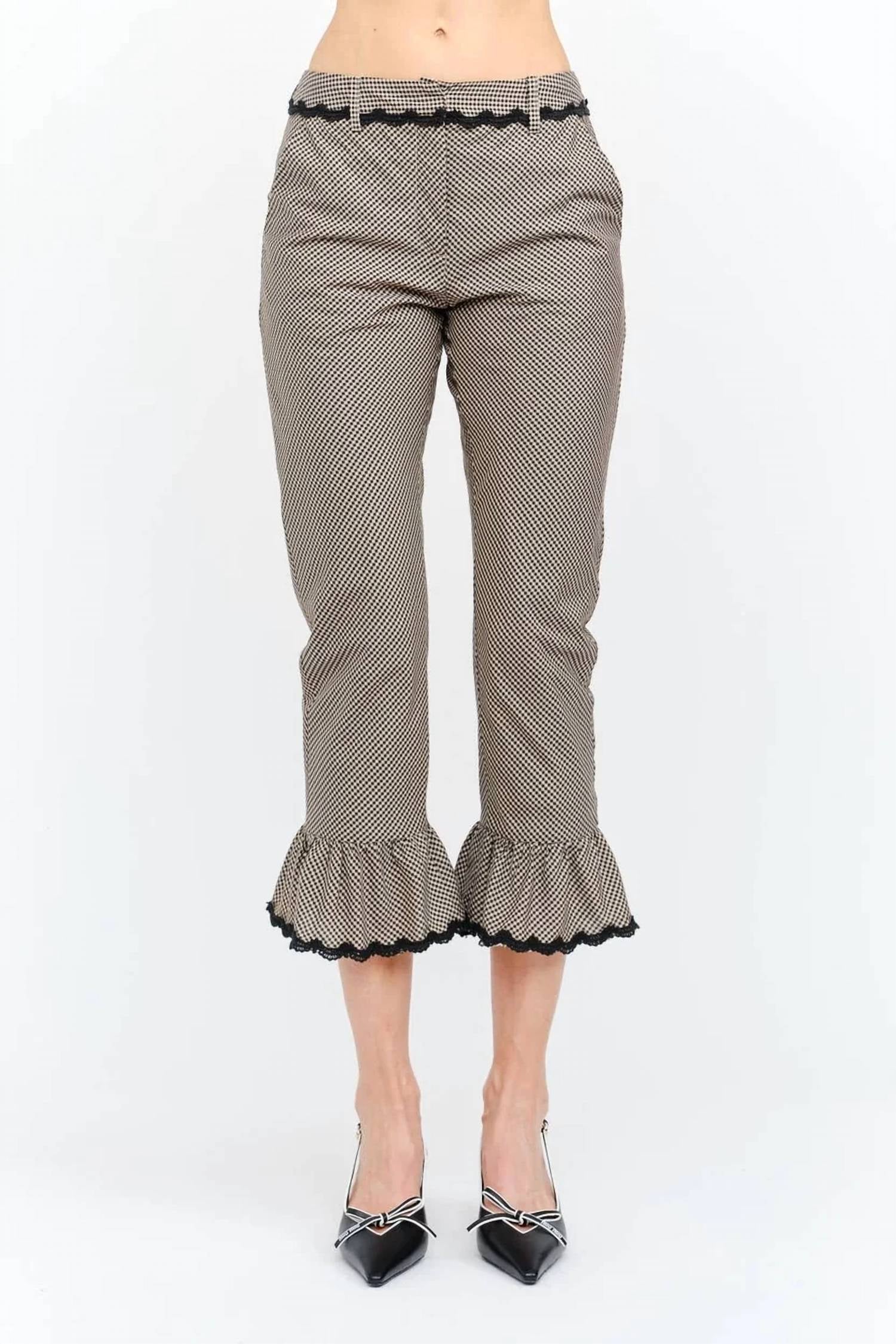 Sofie The Label - Chelsea Gingham Pants