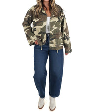 Miou Muse - Forest Fade Camo Jacket