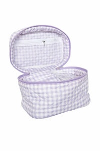 Katydid - Women's Plaid Makeup Travel Bag