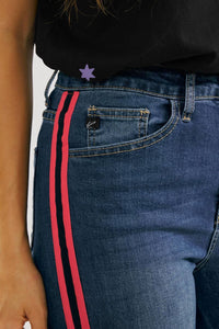 Kancan - Cropped Denim Jeans
