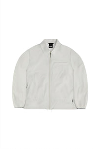 Rains Mito Zip Up Overshirt in matrix - men's jacket - detail view