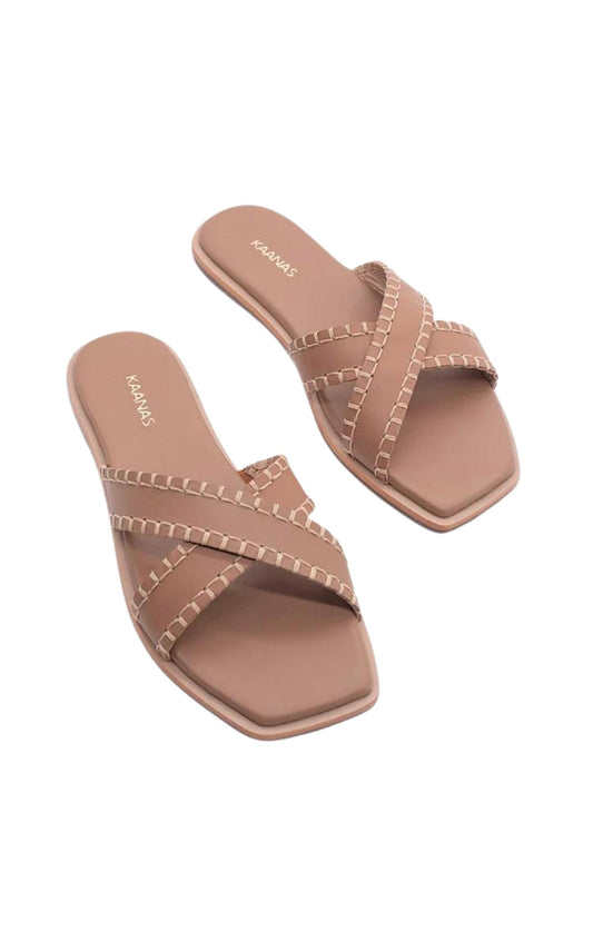 Kaanas - Women's Larimar Crisscross Sandal