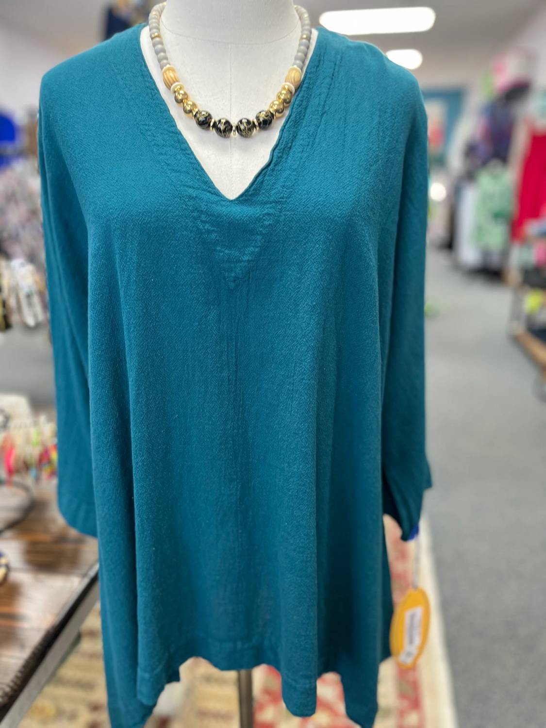 Oh My Gauze! - Women's Tango V-neck Cotton Gauze Top