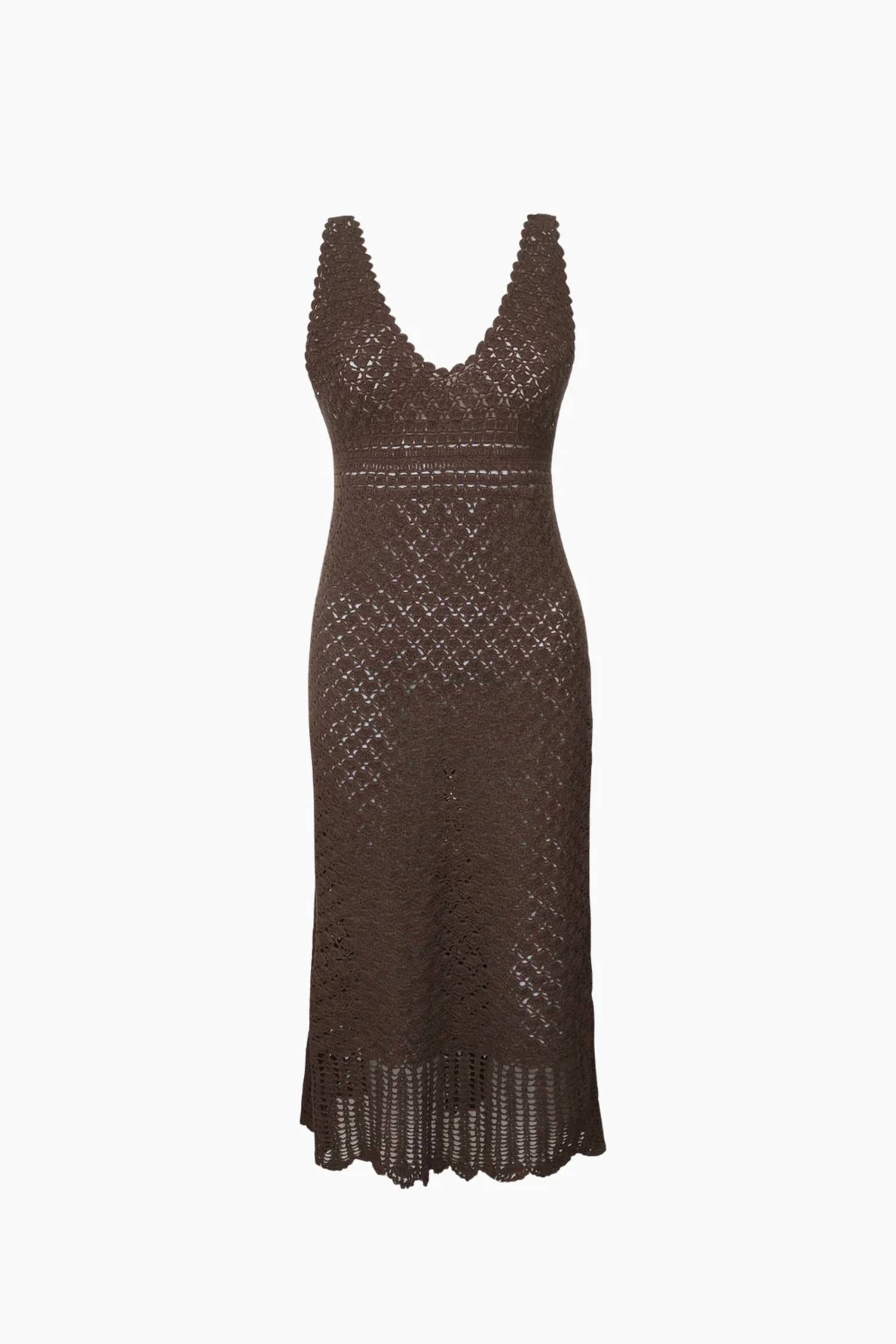 Helen Jon - Claudia Crochet Midi Dress