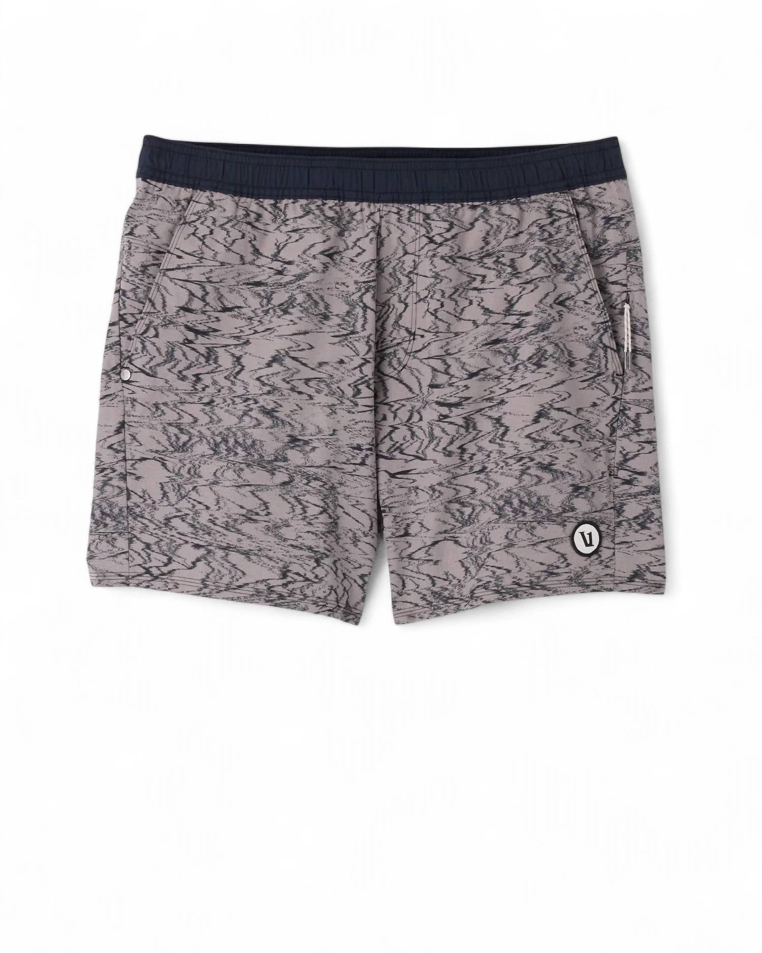 Vuori MAVERICK VOLLEY SHORTS in mocha sand - men's shorts - view 4