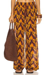 Ulla Johnson Azra Wide-leg Trousers in terra - women's pants - alternate view