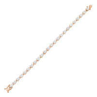 Diana M Jewels - Women's Pear Lab-Grown Diamond Jewelry Bracelet (15.00 Ct) - Grand
