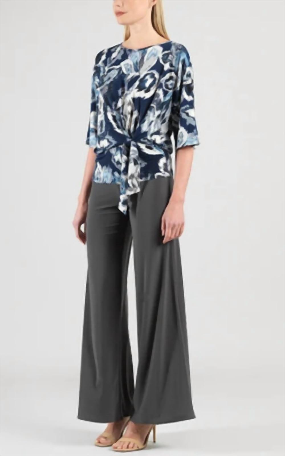Clara Sun Woo - Signature Side Tie Top