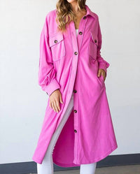 First Love - Brushed Soft Duster Length Shacket