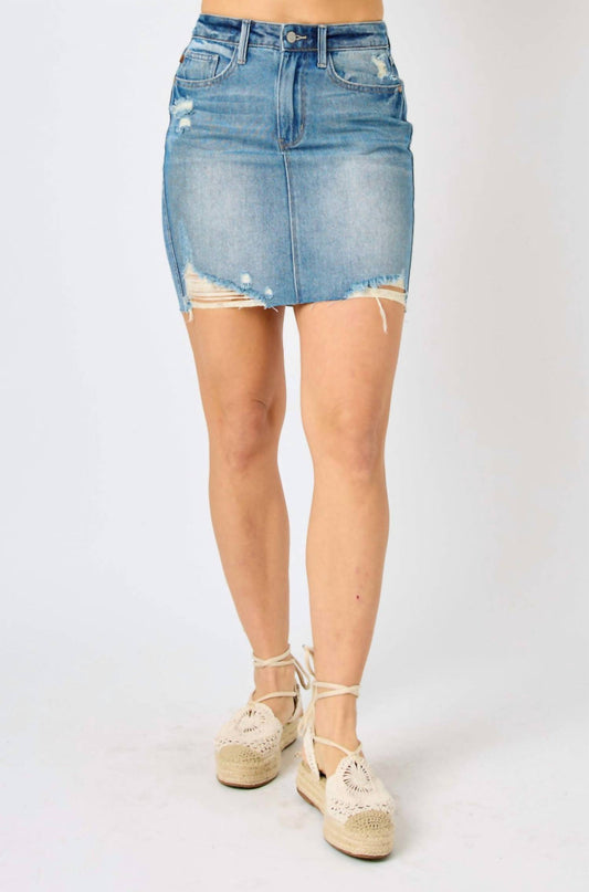 Judy Blue - Shania Denim Skirt