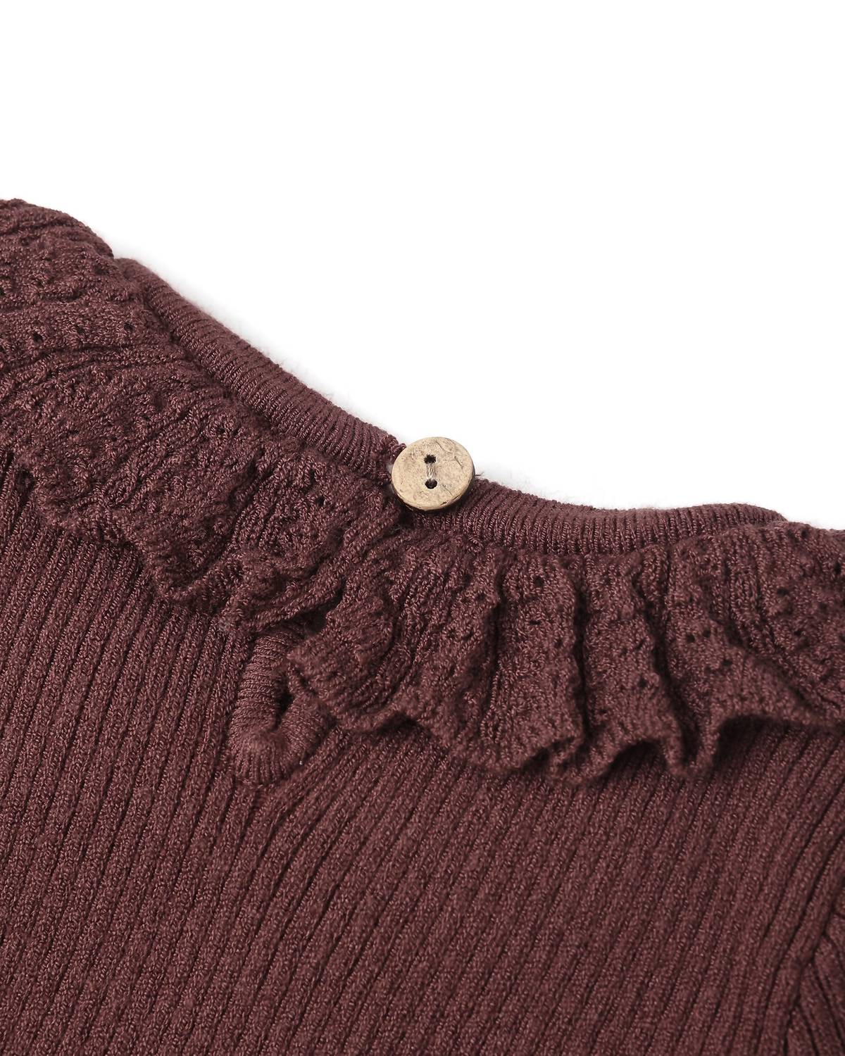 Rylee + Cru - Kids Ruffle Collar Bodysuit