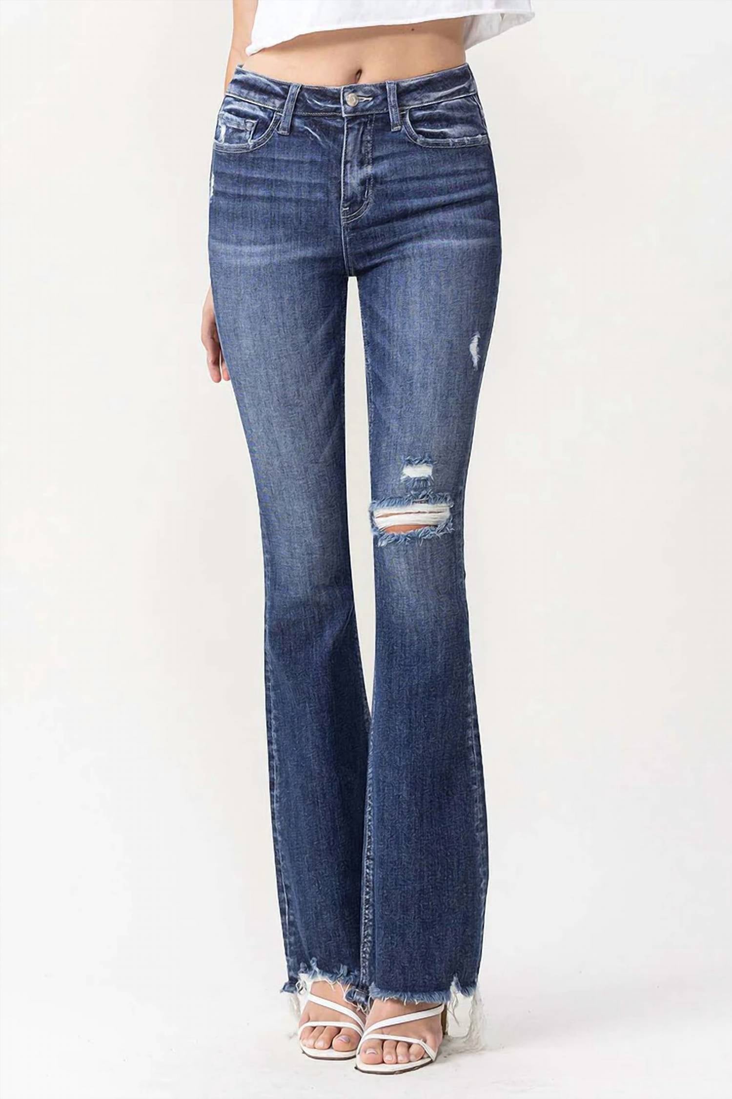 Lovervet - High Rise Flare Jeans