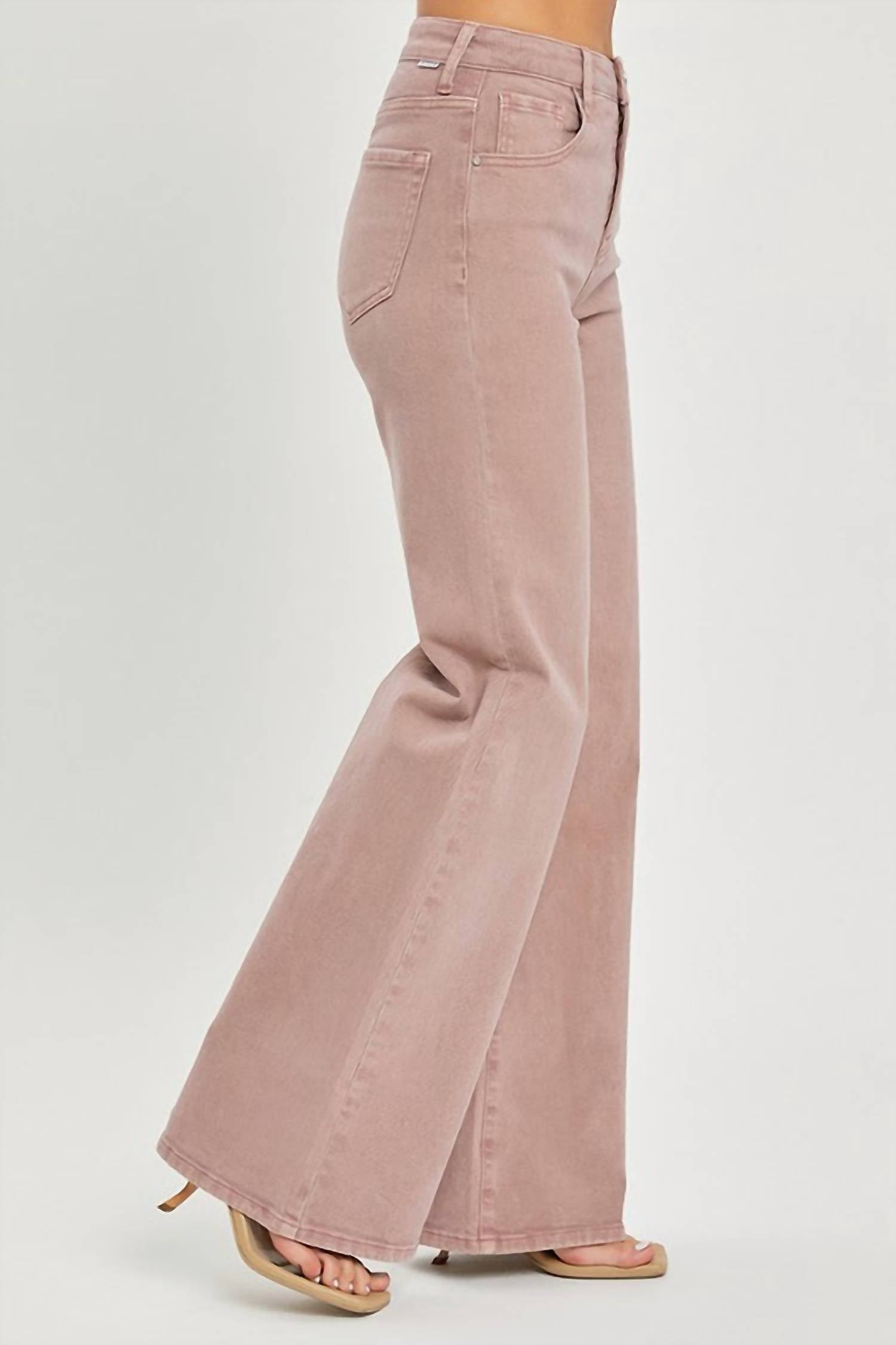 Risen - Tummy Control Wide Leg Jean