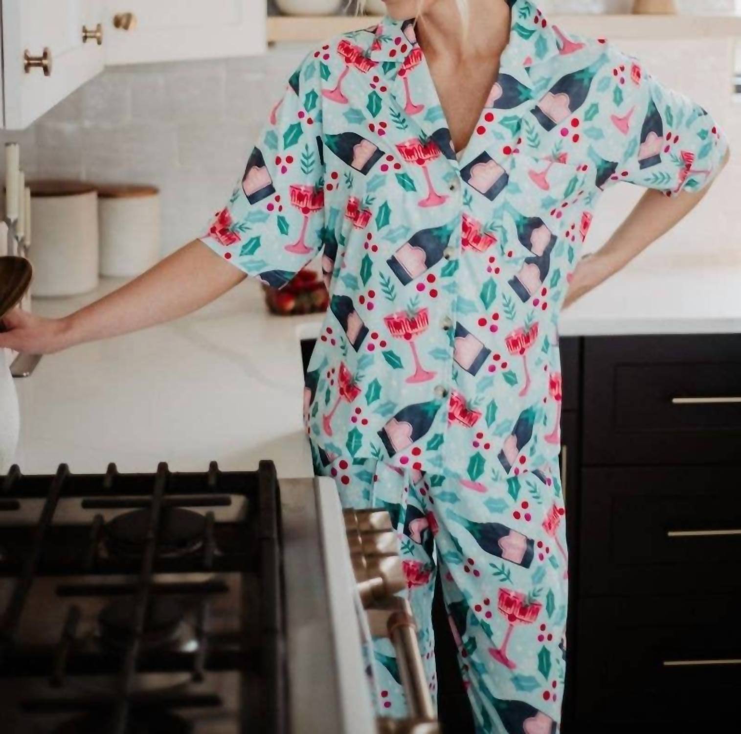 Katydid - Coupes And Holly Holiday Pajamas