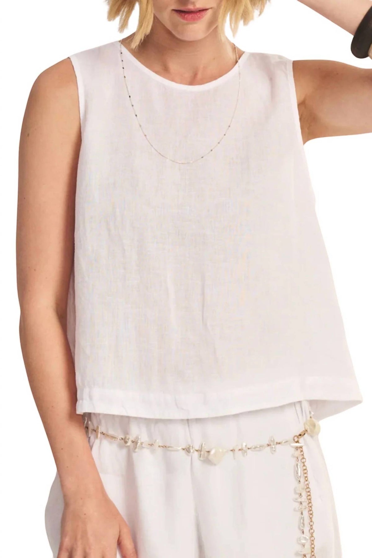 Velvet By Graham & Spencer - Maxine Linen Top