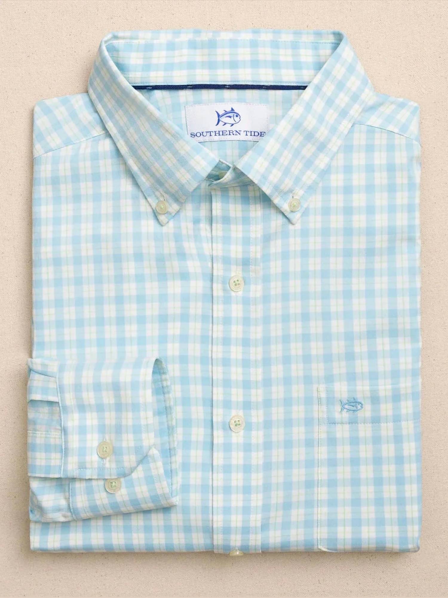 Southern Tide - Men's Precheck Plaid Coastal Sport Shirt