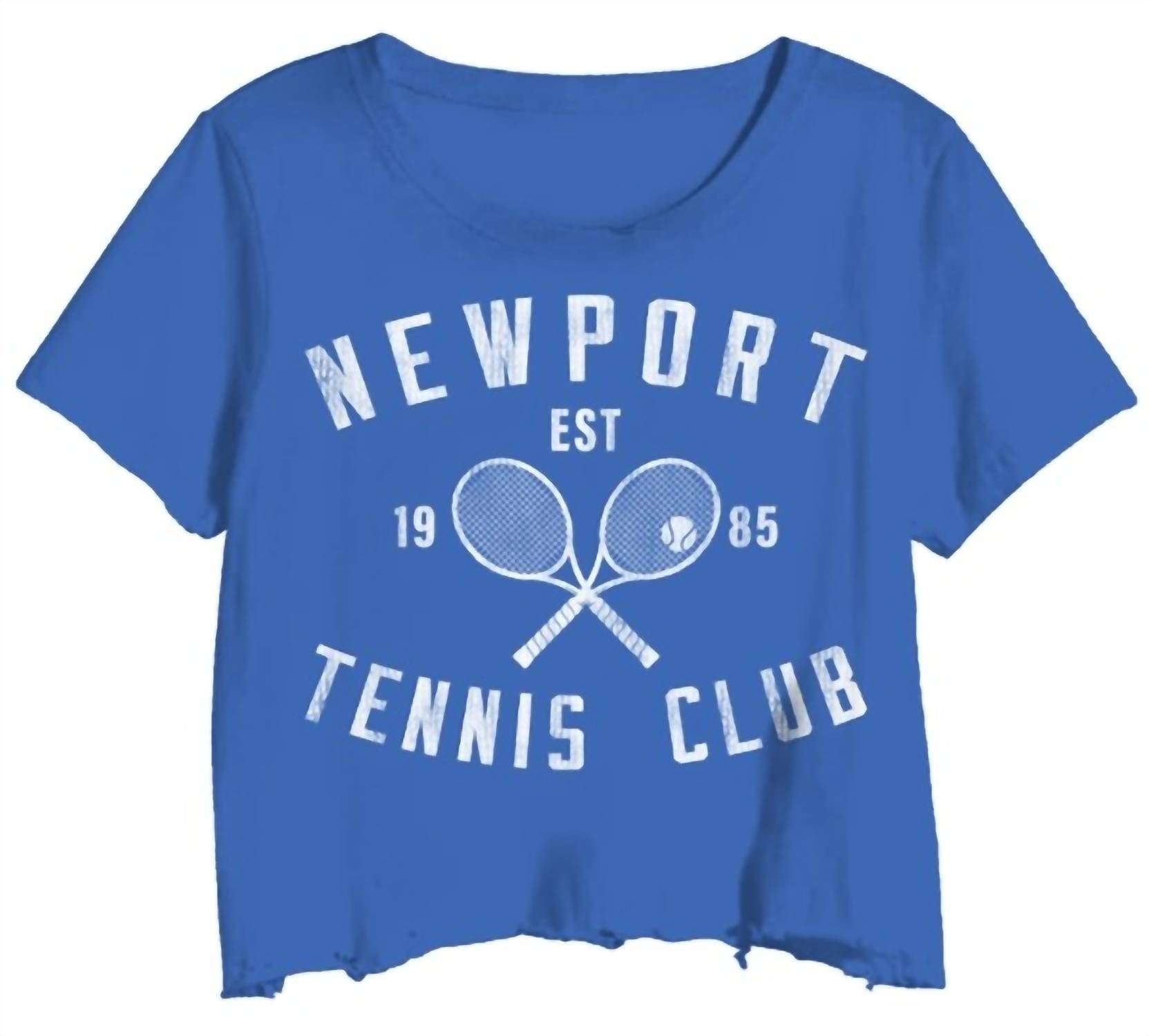 Prince Peter - Newport Tennis Crop Tee