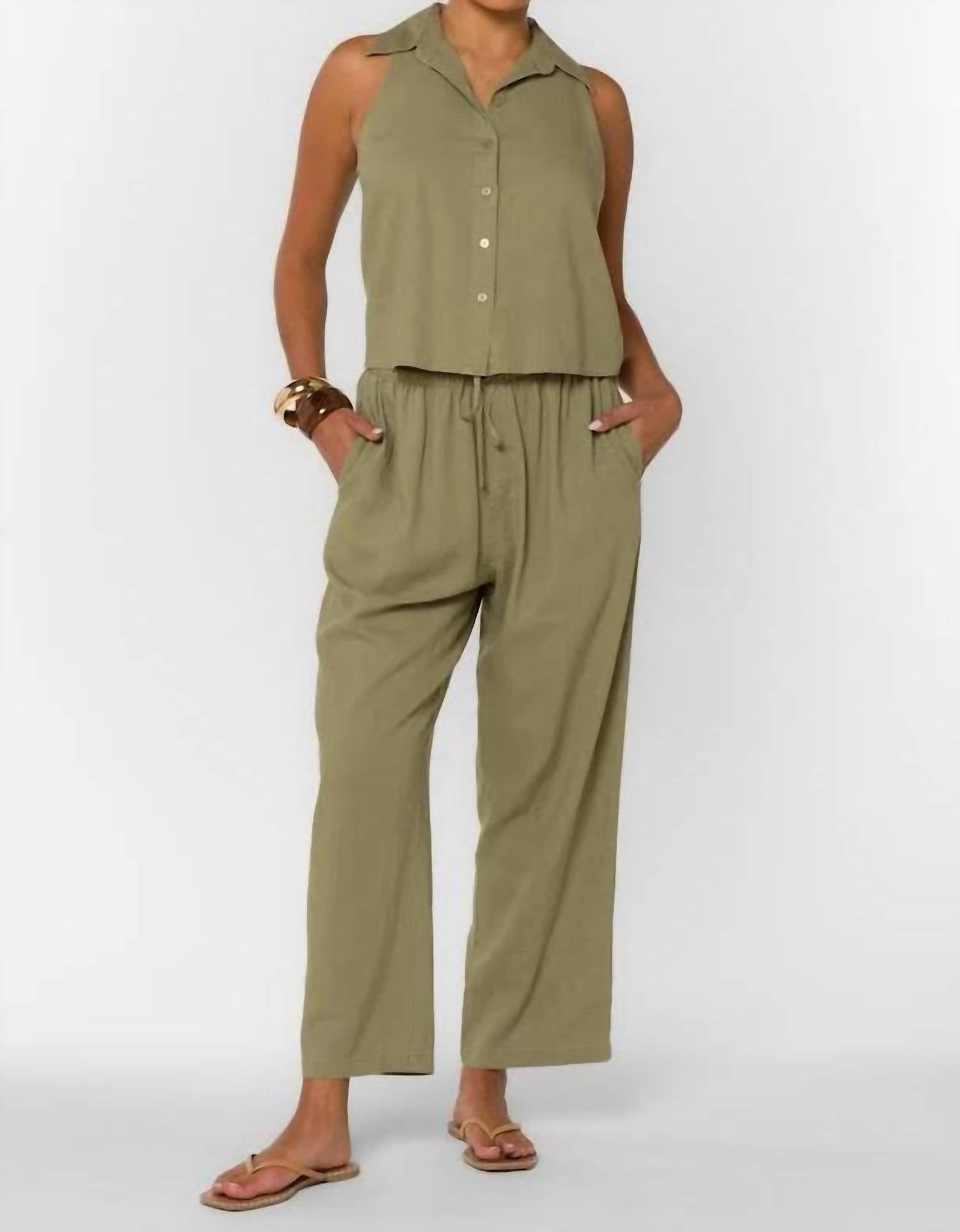 Velvet Heart - Hensley Linen Pants