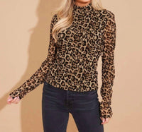 Alden Adair Eliza Long Sleeve Top in jaguar - women's blouse