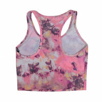 Calvin Klein - Women's Performance Printed Racerback Cropped Tank Top