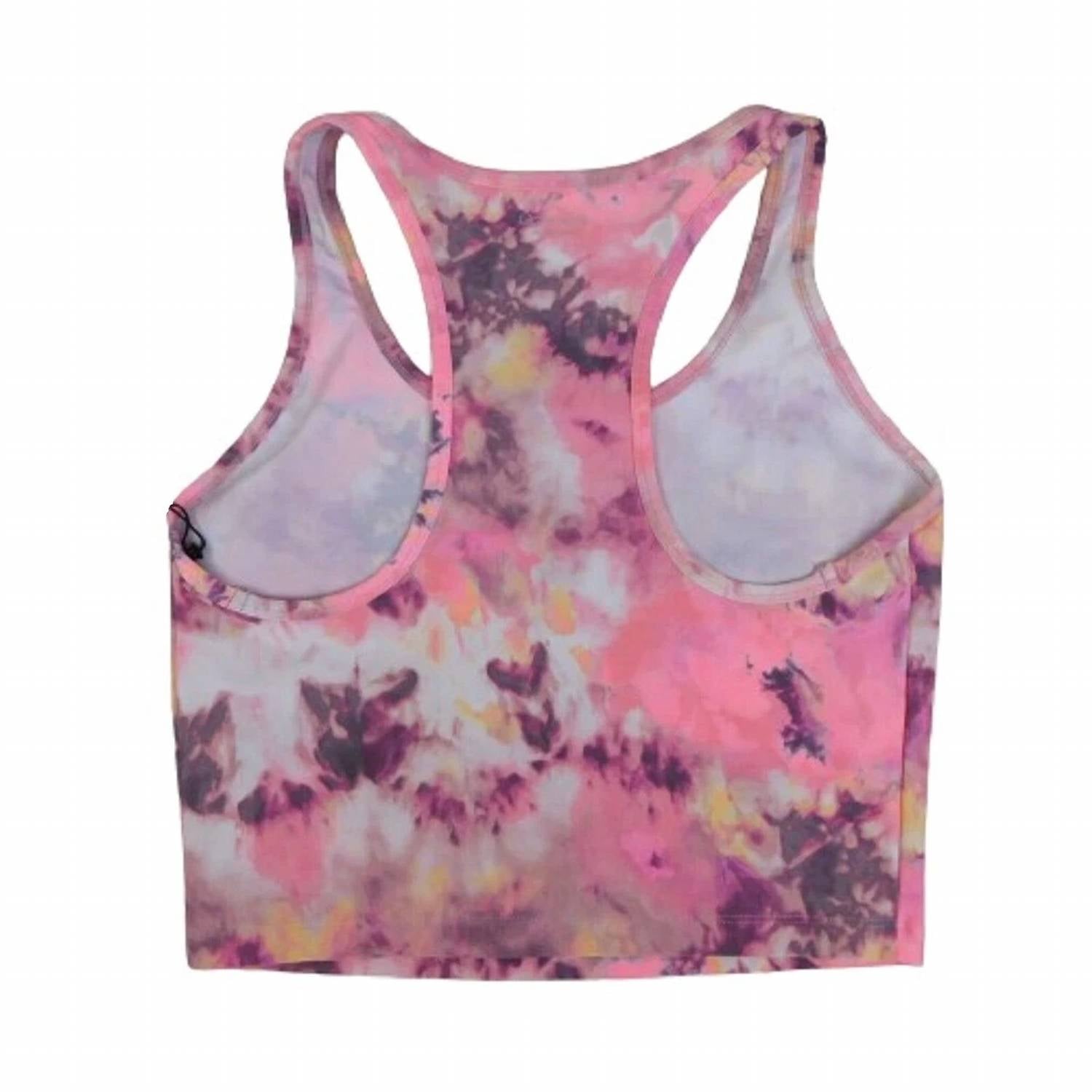 Calvin Klein - Women's Performance Printed Racerback Cropped Tank Top