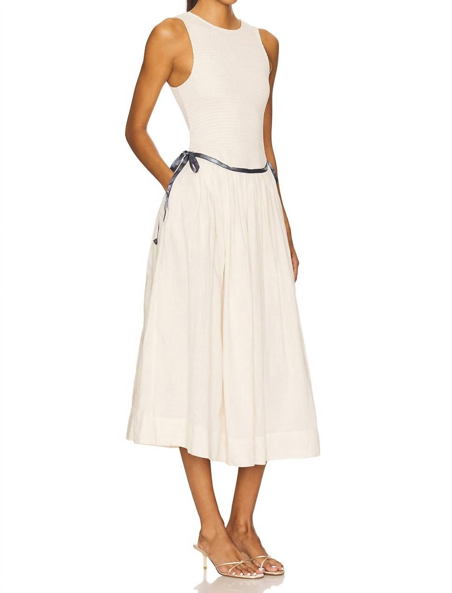 Free People - Nightingale Solid Midi Dress