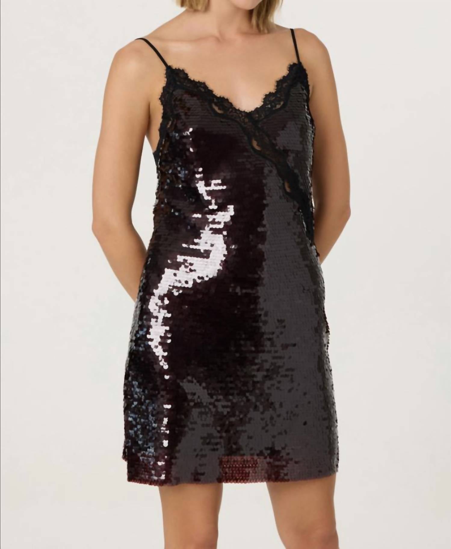 ASTR Lexy Dress in black - women's dress