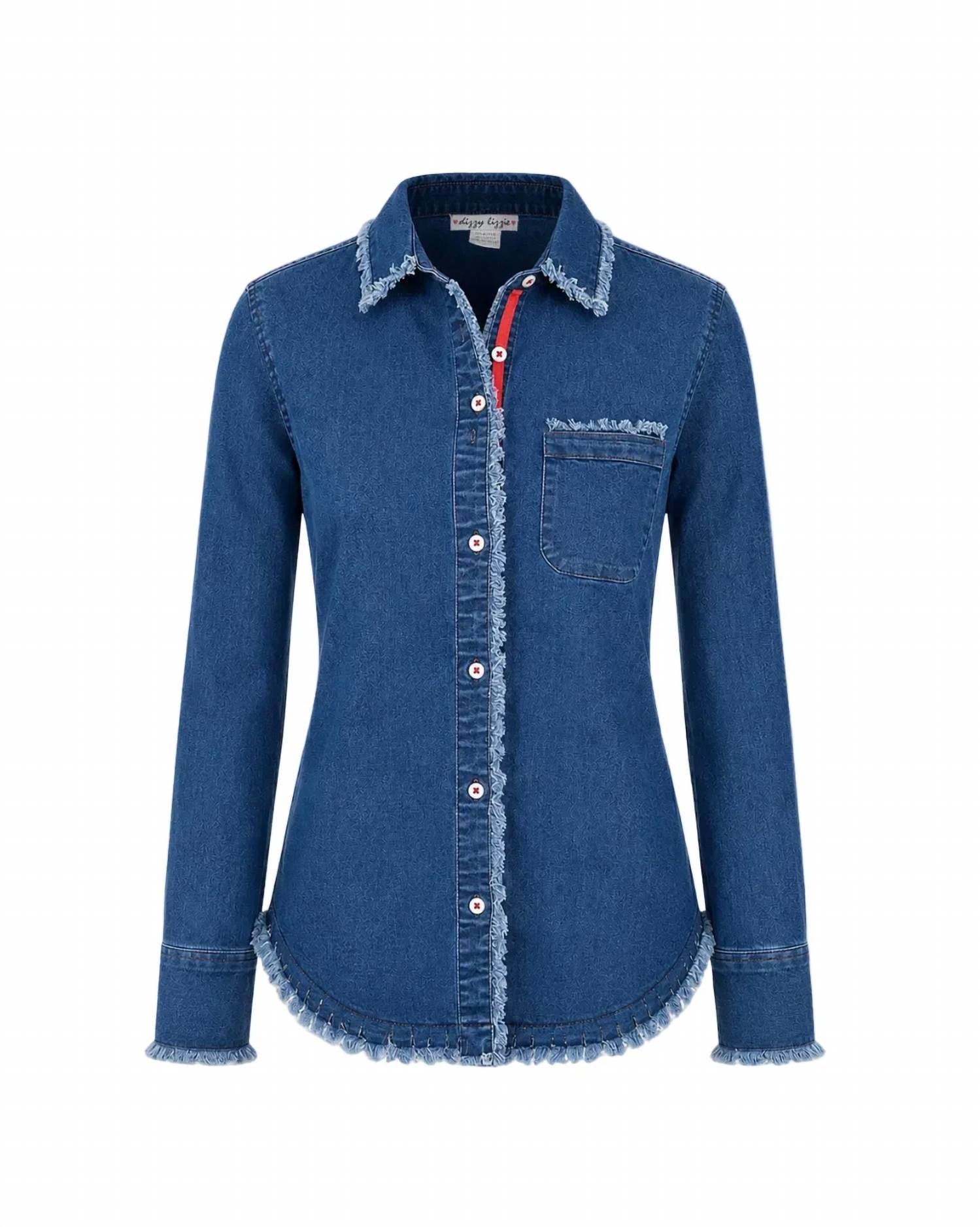 Dizzy-Lizzie - Women's Cape Cod Button Down