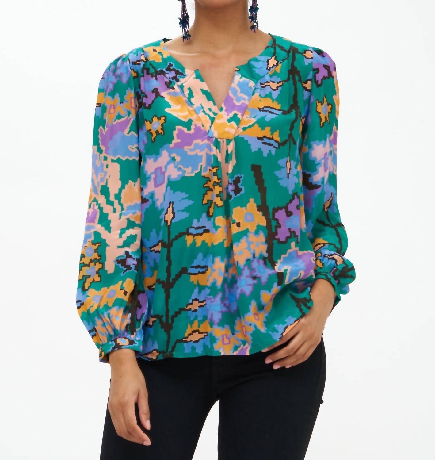Oliphant - V-neck Blouse
