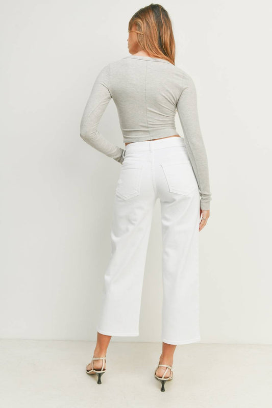 Just Black Denim - Tiffany High Rise Wide Leg Jeans